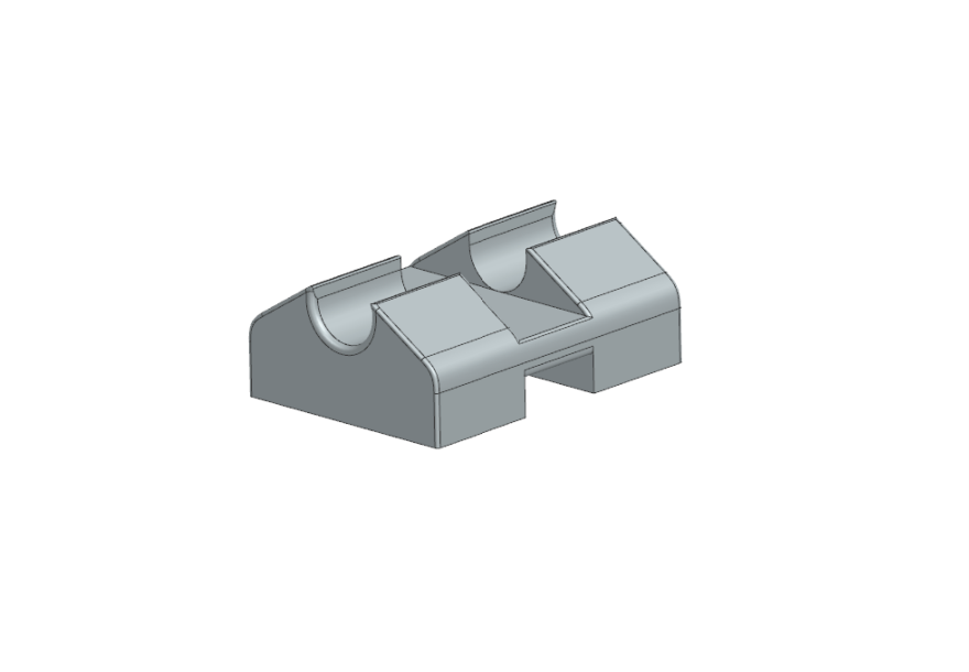 Brake line bracket