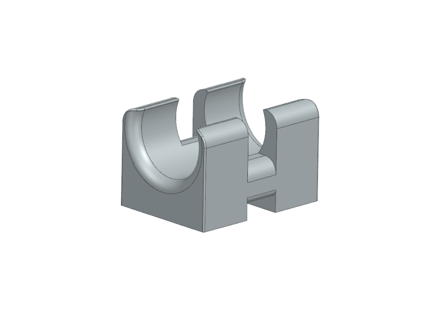 Cooling line bracket