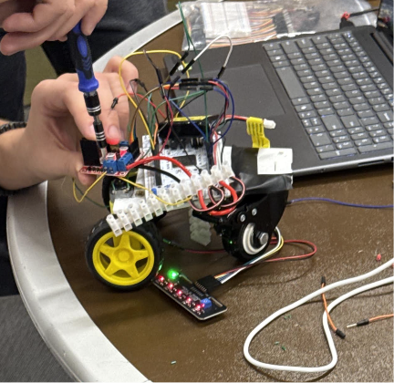 Line robot — finished build