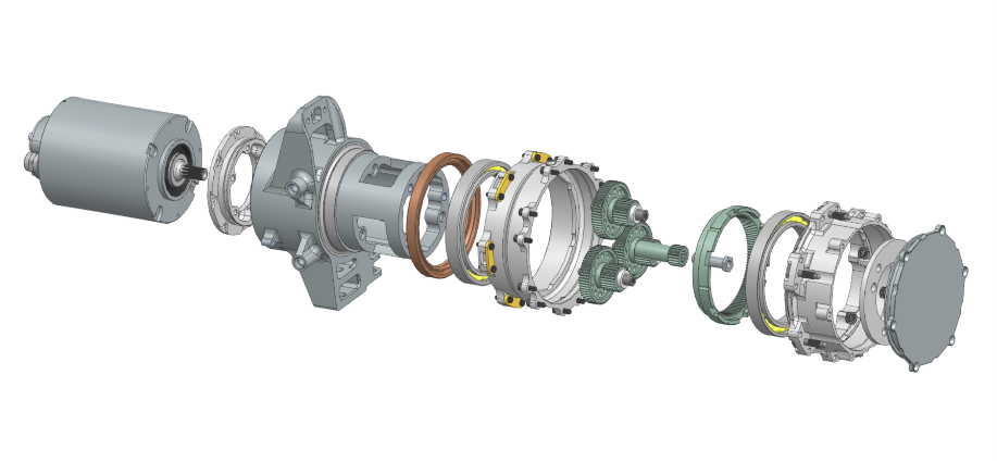 MR26 Gearbox Assembly